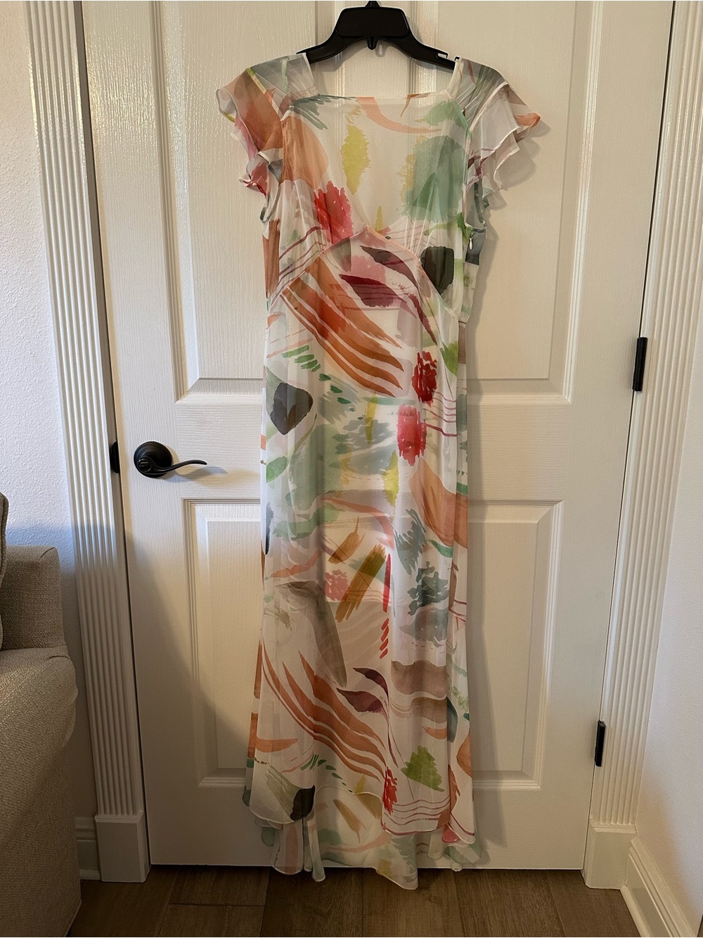 ANTONIO MELANI MG Multicolor Mal Paint Print Dress Originally $199 - Picture 5 of 9